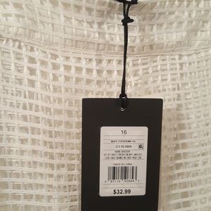 Who What Wear Skirts - *NEW* Birdcage Sheer Cutout Midi Skirt -Size 16 Who What Wear Skirts - *NEW* Birdcage Sheer Cutout Midi Skirt -Size 16